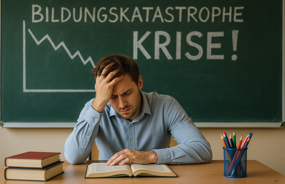 Titelbild zu „Bildungskatastrophe in Österreich: Junglehrer in der Krise!“
